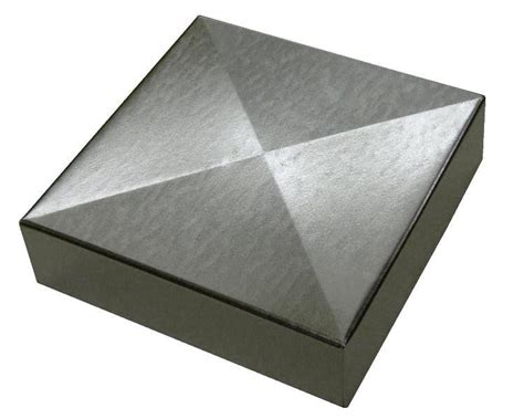 sheet metal caps|galvanized steel end caps.